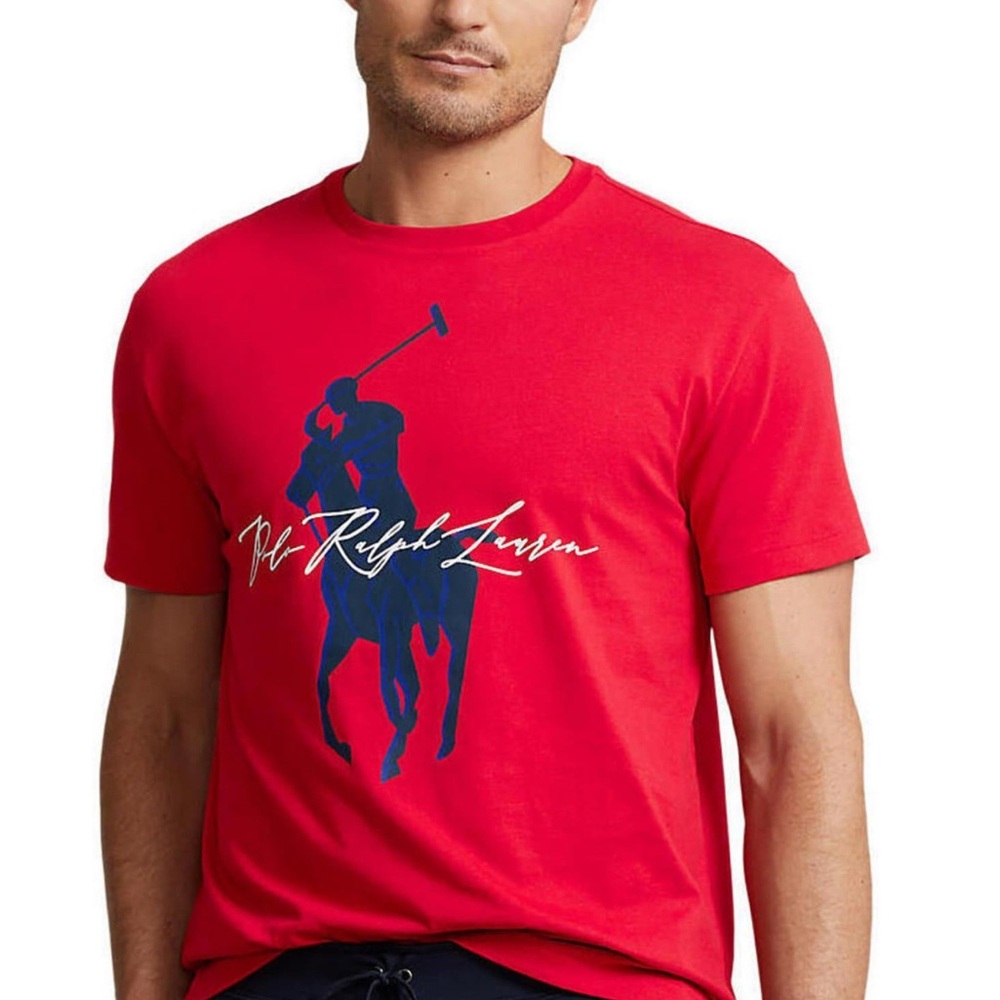 Polo Ralph Lauren Red Short Sleeve Tee - Picture 2 of 2